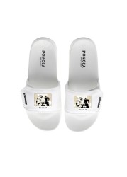 Unisex Anime Soft Bottom PVC Plain Buckle Slippers Babouche Sandals Slides