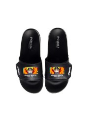 Unisex Anime Soft Bottom PVC Plain Buckle Slippers Babouche Sandals Slides