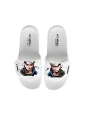 Unisex Anime Soft Bottom PVC Plain Buckle Slippers Babouche Sandals Slides