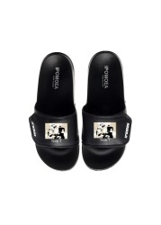 Unisex Anime Soft Bottom PVC Plain Buckle Slippers Babouche Sandals Slides