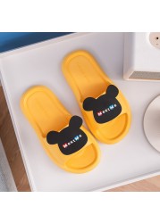 Women Summer Slippers Cartoon Non-Slip Slides Indoor Bathroom Slippers Men Outdoor Beach Slippers Zapatos Hombre chausson