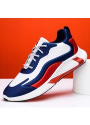 2022 new color matching lace-up blade sneakers breathable autumn high quality lightweight fashion running shoes trend men