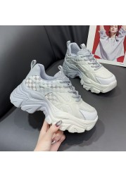 Autumn Women Chunky Sneakers New Design Woman Shoes Colorful Thick Sole Fashion Girls Platform Sneakers Ladies Sneakers