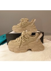 Autumn Women Chunky Sneakers New Design Woman Shoes Colorful Thick Sole Fashion Girls Platform Sneakers Ladies Sneakers