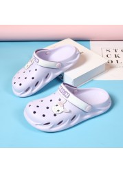 Slippers Surgical Room Slippers Pet Hospital Doctor Nurse Slippers Work Cartoon Flat Strap Soft Shoes Nursing Clogs Spa Shoes