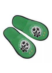 Maccabi Haifa Fc Women and Men Fluffy Slipper Soft Plush Warm Home Shoes Anti-slip Cozy Plush