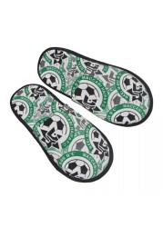 Maccabi Haifa Fc Women and Men Fluffy Slipper Soft Plush Warm Home Shoes Anti-slip Cozy Plush