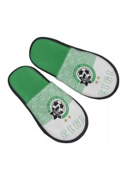 Maccabi Haifa Fc Women and Men Fluffy Slipper Soft Plush Warm Home Shoes Anti-slip Cozy Plush