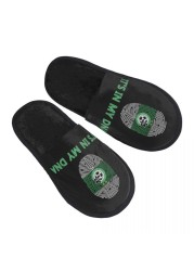 Maccabi Haifa Fc Women and Men Fluffy Slipper Soft Plush Warm Home Shoes Anti-slip Cozy Plush