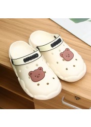 Cotton Slippers Outdoor Beach Sandals Shoes For Women Summer Garden Sandals Flat Slides Zapatillas De Mujer Sabatos Femininos