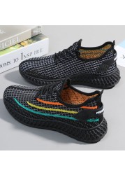 Spring Autumn Breathable Mesh Shoes Women Slip On Casual Walking Outdoor Sports Sneakers Koean Fashion Ladies Vulcanized Shoes