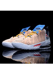 James 18th generation basketball shoes new student shoes cushion basketball shoes Putian shoes couple shoes 39-46m