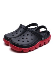 QUAOAR Men's Sandals Plastic Shoes Men Plus Size Summer Beach Shoes EVA Shoes for Men Men's Shoes