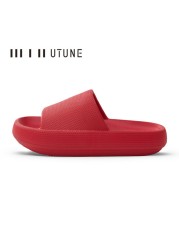 UTUNE Big Size Sippers Men Platform Shoes EVA Soft Indoor Slides for Men Anti-Slip Summer Sandals Women Bathroom Shower Shoes