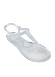 Women Fruit Sandals Transparent PVC Flat Flip Flop Sandal Ladies 2022 Summer Outdoor Fashion Non-slip Buckle Strap Beach Shoes