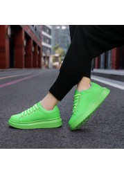 2022 Fashion Women Sneakers Vulcanized Shoes Lover Lace-up Casual Shoes Orange Basket Shoes Breathable Walking Sewing Men Flats