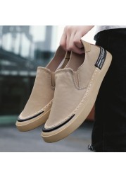 Men's shoes 2021 new canvas shoes male comfort breathable boy student casual shoes summer fashion gym shoes men's vulcanized shoes