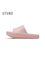 UTUNE Yoga Sandal Slides Negative Heel Women Leg Shoes Slimming Weight Loss Ergonomics Sandals For Flat Feet Couple EVA