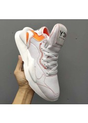 European and American fashion casual men's shoes Y3 FODSW real leather shoes KGDB Y3 sports lovers shoes running shoes