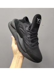 European and American fashion casual men's shoes Y3 FODSW real leather shoes KGDB Y3 sports lovers shoes running shoes