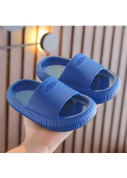 Beach Slippers Children Girls Home Shoes Summer Flip Flops Thick EVA Soft Cushion Slides Outdoor Slippers Zapatillas chausiras