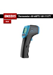 Digital Infrared Thermometer C/F Non Contact Thermometer GM320 Industrial Digital Infrared -50~380/-50~600 Degree