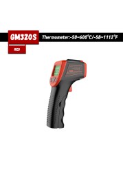 Digital Infrared Thermometer C/F Non Contact Thermometer GM320 Industrial Digital Infrared -50~380/-50~600 Degree