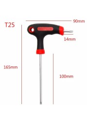 T-shaped hex screwdriver, wrench tool, T10/15/20/25/30/40