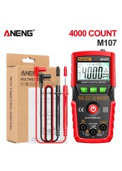 ANENG M107 Mini Digital Multimeter 4000 count Auto tester digital multimetre profesional testeur electrique multímetro test