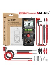 ANENG M107 Mini Digital Multimeter 4000 count Auto tester digital multimetre profesional testeur electrique multímetro test