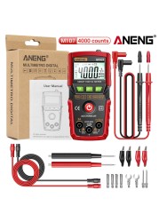 ANENG M107 Mini Digital Multimeter 4000 count Auto tester digital multimetre profesional testeur electrique multímetro test