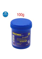 ميكانيكي UV223 UV559 خالية من الرصاص لحام لصق تدفق 10CC/100G لا نظيفة تدفق لحام ل SMD PCB بغا إعادة العمل لحام إصلاح