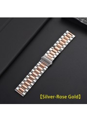 Metal Strap For Huawei Watch Gt2e Gt2 46mm 42mm Stainless Steel Bands Bracelet For Huawei Gt2e Gt2 46mm 42mm Accessories 22mm