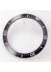 33.7mm*27.5mm*0.8mm Flat Ceramic Black Blue Green Clock Bezel Insert Fit MOD Skx013 Model High Quality Parts