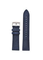 BEAFIRY Watch Band 18mm 20mm 22mm Suede Leather Calfskin Strap Watchband For Huawei Fossil Men Women Brown Black Gray White Blue