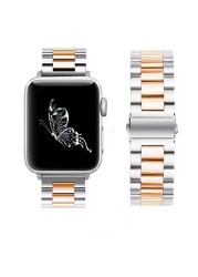 Metal Strap for Apple Watch 7 6 5 4 SE Band 40mm 44mm Metal Replacement Strap for iwatch 3 42mm 38mm Metal Stainless Steel Strap