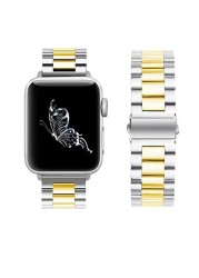 Metal Strap for Apple Watch 7 6 5 4 SE Band 40mm 44mm Metal Replacement Strap for iwatch 3 42mm 38mm Metal Stainless Steel Strap