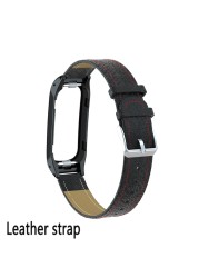 Metal Strap for OPPO Band Replacement Bracelet Sport Band Wristband Leather Strap for OPPO Band Accessories