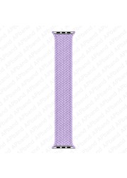 Strap for Apple Watch Band 45mm 41mm 44mm 40mm 42mm 38mm 1:1 Formal Nylon Braided Solo Loop Bracelet iWatch Series 3 4 5 SE 6 7