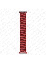 Strap for Apple Watch Band 45mm 41mm 44mm 40mm 42mm 38mm 1:1 Formal Nylon Braided Solo Loop Bracelet iWatch Series 3 4 5 SE 6 7