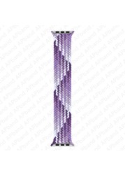 Strap for Apple Watch Band 45mm 41mm 44mm 40mm 42mm 38mm 1:1 Formal Nylon Braided Solo Loop Bracelet iWatch Series 3 4 5 SE 6 7