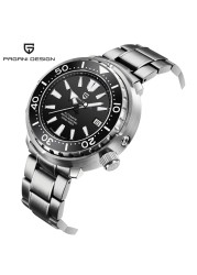 Pagani Design 2021 New Tuna Diver Watch Men 300M Waterproof Mechanical Automatic Wristwatch 45MMTop Brand Relogio Masculino