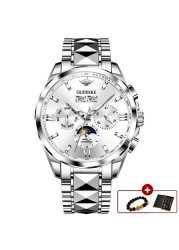 OUPINKE Luxury Men's Wristwatches Automatic Mechanical Waterproof Sapphire Glass Brand Fashion Watch relogio masculino