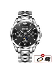 OUPINKE Luxury Men's Wristwatches Automatic Mechanical Waterproof Sapphire Glass Brand Fashion Watch relogio masculino