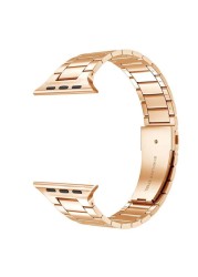 Luxury Metal Strap for Apple Watch 45mm 41mm 44mm 42mm 40mm 38mm Stainless Steel Strap Accessories for iWatch 7 6 5 4 3 2 1 SE