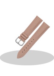 PEIYI Genuine Leather Watchband 16 18 20 22mm Purple Red Bracelet for Women Fashion Cowhide Watch Chain Quick Release