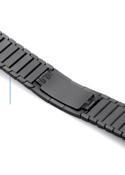 Metal Strap for Apple Watch 45mm 41mm 44mm 42mm 40mm 38mm Stainless Steel Replacement Watch Band for iwatch 7 6 5 4 3 2 1 SE