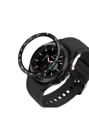 Circle Watch For Samsung Galaxy Watch 4 46mm 42mm Bezel Ring Design Protection Cover For Samsung Galaxy Watch 4 46mm 42mm