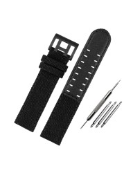 For hamilton khaki field watch h760250/h77616533/h70605963 H68201993 watch strap genuine leather nylon men watch band 20mm 22mm