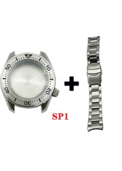 Watch modified parts solid 42mm sterile stainless steel SPB185/187 style watch case and bracelet suitable for NH35/36 movement